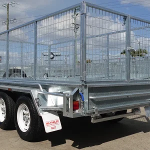 10x5 tandem galvanised 3ft cage trailer for sale townsville 1