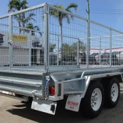 10x5 tandem galvanised 3ft cage trailer for sale townsville 2