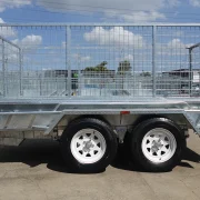 10x5 tandem galvanised 3ft cage trailer for sale townsville 3