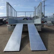 10x6 tandem axle galvanised cage trailer with ramps for sale townsville 5