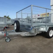 10x6 tandem galvanised 3ft cage trailer for sale townsville