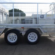 10x6 tandem galvanised 3ft cage trailer for sale townsville 4