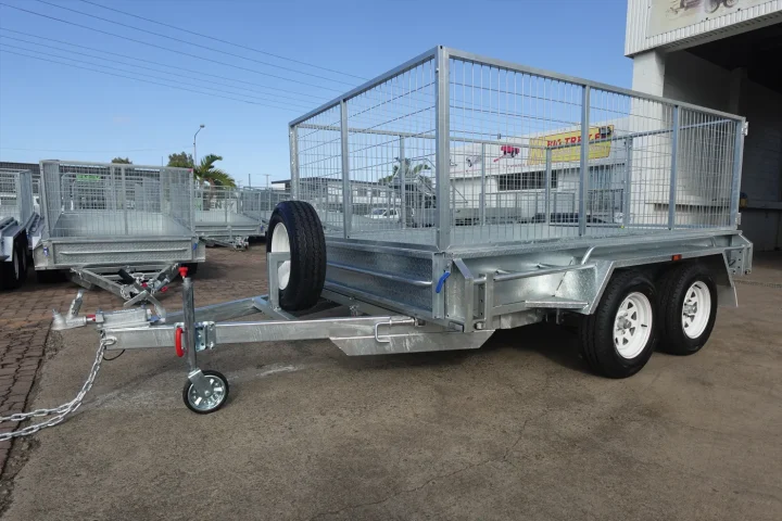 10x6 Tandem Axle Galvanised Cage Trailer for Sale in Townsville