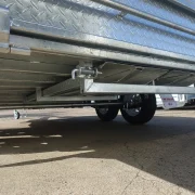 12x6 tandem axle galvanised cage trailer with ramps for sale townsville 2