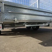 12x6 tandem axle galvanised cage trailer with ramps for sale townsville 3