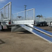 12x6 tandem axle galvanised cage trailer with ramps for sale townsville 5