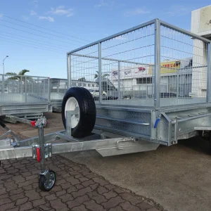 12x6 tandem galvanised 3ft cage trailer for sale townsville 1