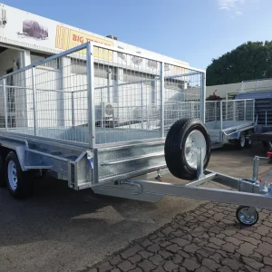 12x6 tandem galvanised 3ft cage trailer for sale townsville