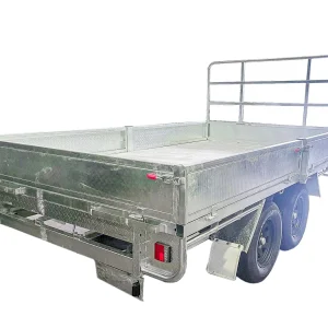 12x7 Galvanised Flat Top Trailer for Sale Townsville