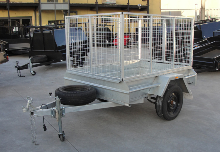 single axle galvanised cage trailer for sale in Townsville