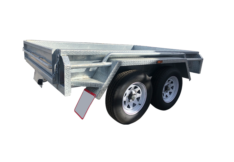 Tandem Axle Galvanised Box Trailer for Sale in Townsville