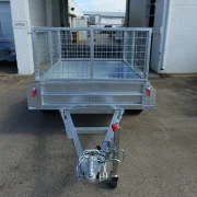 6x4 galvanised cage trailer manual tilt for sale Townsville 1