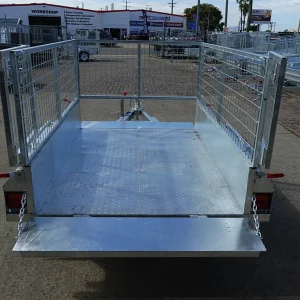 6x4 galvanised cage trailer manual tilt for sale Townsville 13