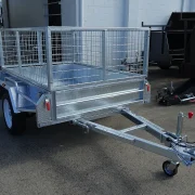 6x4 galvanised cage trailer manual tilt for sale Townsville 2