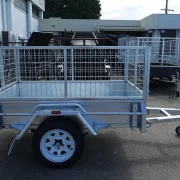 6x4 galvanised cage trailer manual tilt for sale Townsville 3