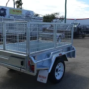 6x4 galvanised cage trailer manual tilt for sale Townsville 4