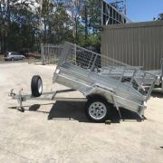 7x5 Galvanised Cage Trailer for Sale in Townsville
