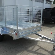 8x5 single axle galvanised manual tipper trailer for sale townsville 5