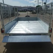 10x6 Hydraulic Tipper Trailer with 3ft Cage 10