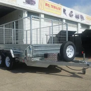10x6 Hydraulic Tipper Trailer with 3ft Cage 3