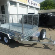 10x6 Hydraulic Tipper Trailer with 3ft Cage 7
