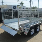 10x6 Hydraulic Tipper Trailer with 3ft Cage 8
