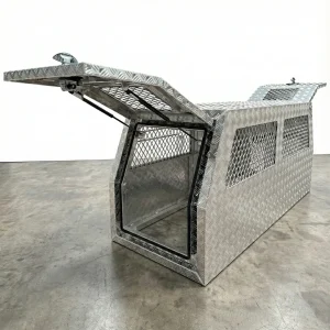 Full Dog Box Cage Mesh Part Canopy