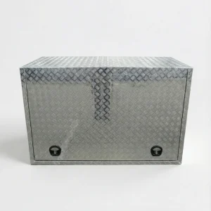 Heavy Duty 1900mm Side Opening Truck Tool Box - 2 Shelves Included - Townsville