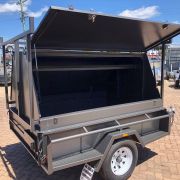 <span class="trailer-size">7×4</span> Bspec Heavy Duty Tradesman Trailer with 900mm Toolbox Top
