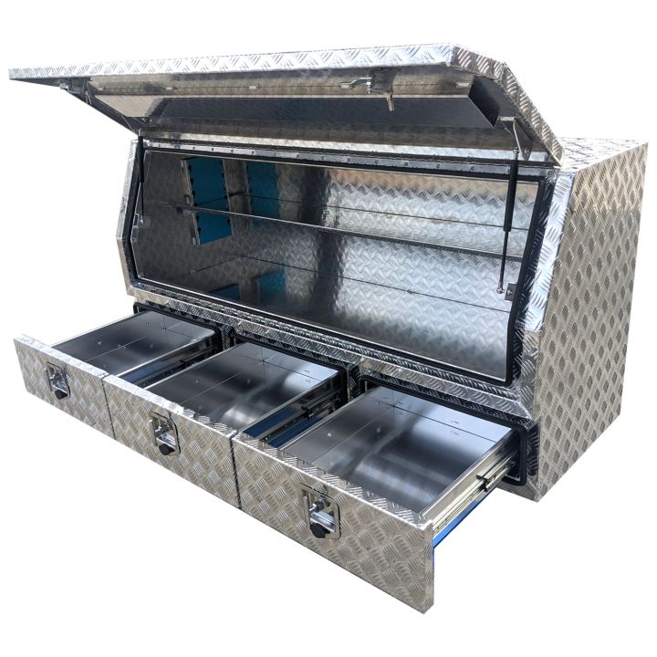 3 Drawers Heavy Duty Aluminium Tool Box For Sale in Townsville