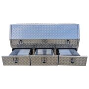 3 Drawers Heavy Duty Toolbox for Sale in Townsville for UTE Storage / Trailer Storage / Truck Storage <br><span class="australian-built">1750 (L) X 600 (W) X 850 (H)</span>