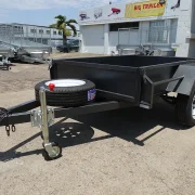 6x4 commercial heavy duty box trailer 2