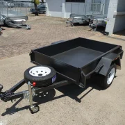 6x4 commercial heavy duty box trailer 3