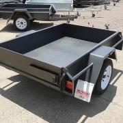 6x4 commercial heavy duty box trailer 6