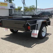 6x4 commercial heavy duty box trailer 7