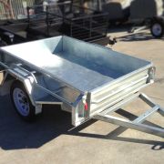 6×4 Single Axle Galvanised Box Trailer for Sale in Townsville