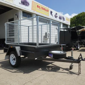 6x4 medium duty cage trailer for sale