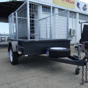 6x4 medium duty cage trailer for sale 8