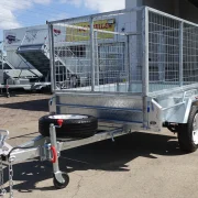 6x4 single axle galvanised cage trailer townsville 6