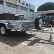 7×4 Single Axle Galvanised Box Trailer for Sale in Townsville