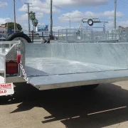 7x4 single axle galvanised box trailer townsville 8