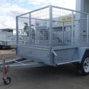 7x5 Australian Galvanised Cage trailer for sale Townsville