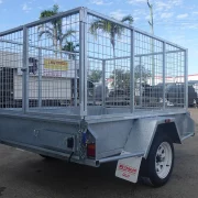 7x5 Australian Galvanised Cage trailer for sale Townsville 3