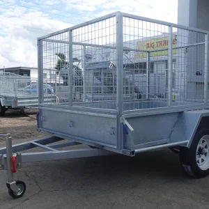 7x5 Australian Galvanised Cage trailer for sale Townsville