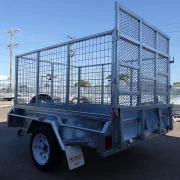 7x5 Galvanised Cage Trailer drop down ramp sale townsville 3