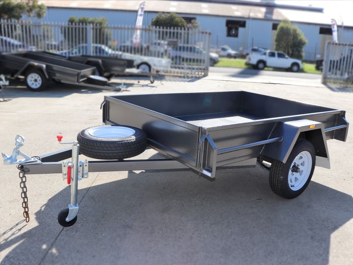 7x5 Single Axle Commercial Heavy Duty Box Trailer for Sale in Townsville