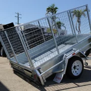 7x5 galvanised 3ft cage trailer sale townsville