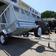 7x5 galvanised 3ft cage trailer sale townsville 2