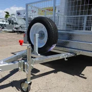 7×5 Single Axle Trailer | 2ft Cage | Heavy Duty Galvanised Trailer for Sale in Townsville