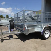 7x5 galvanised cage trailer for sale townsville 3